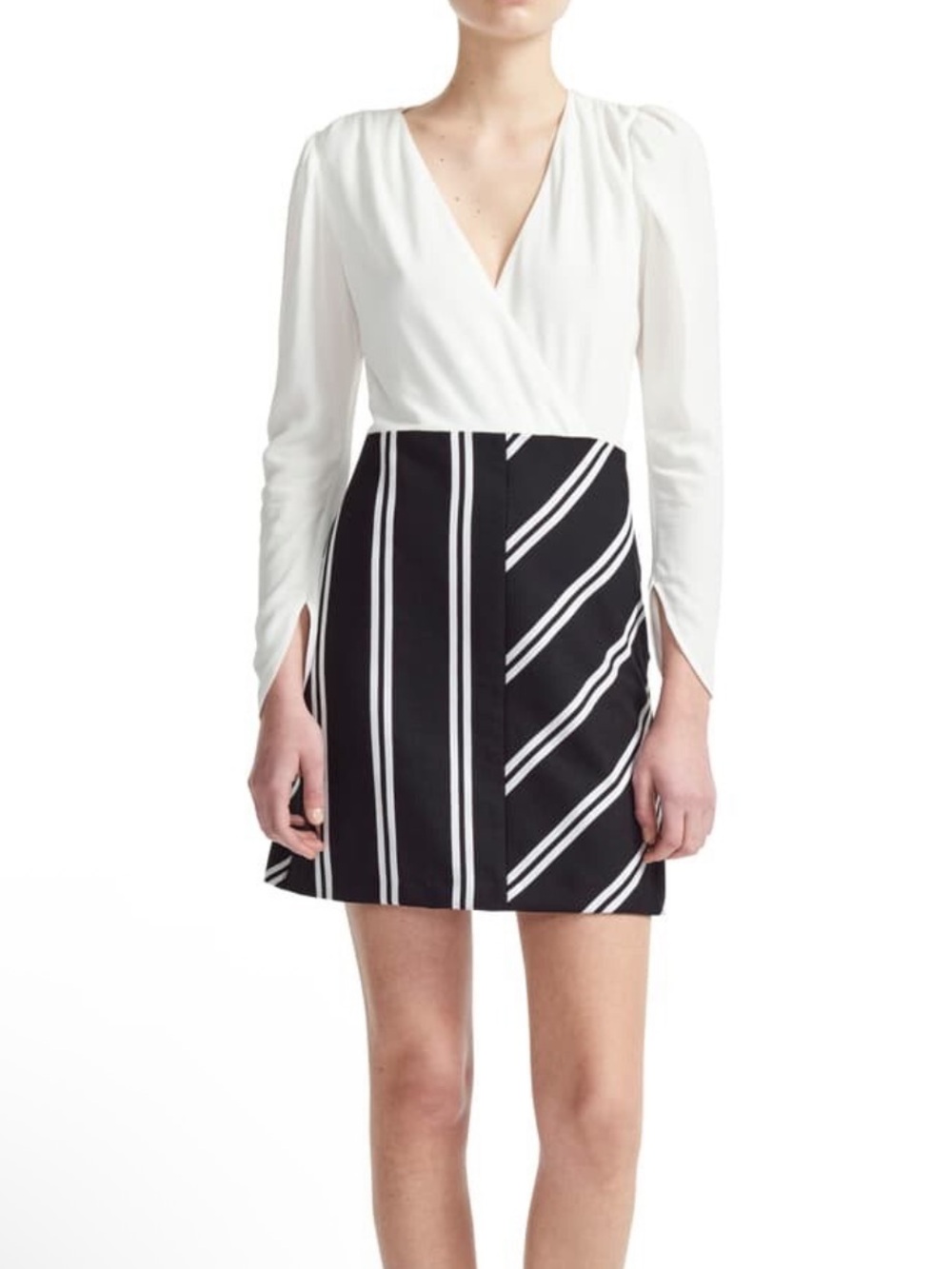 Maje long sleeve dress 4